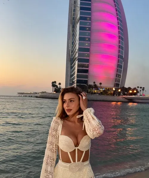 PatBO x Camila Coelho Pine Lace Bustier